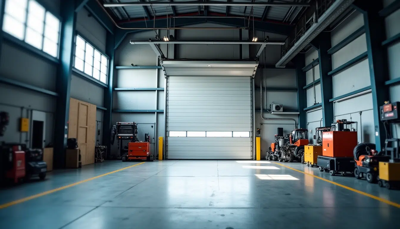 Illustration : chaque type de porte peut être motorisé et — portes de garage et industrielles : pourquoi choisir la qualité d'un fabricant français ?